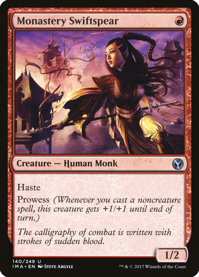 Monastery Swiftspear [Iconic Masters] | Pegasus Games WI