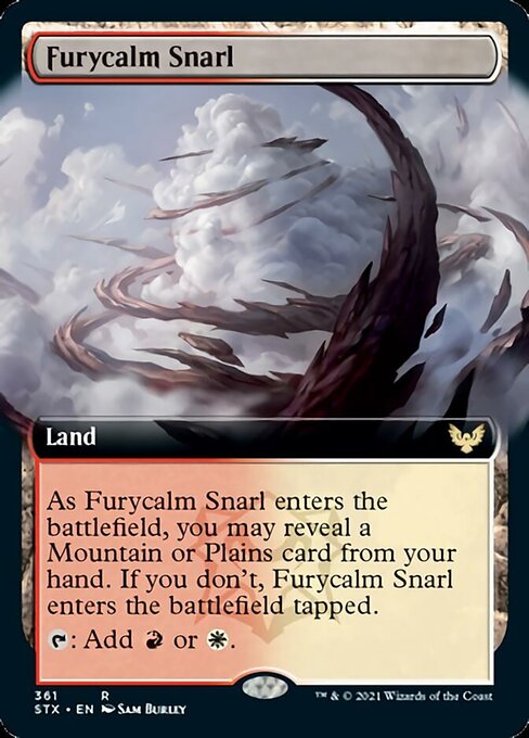 Furycalm Snarl (Extended Art) [Strixhaven: School of Mages] | Pegasus Games WI