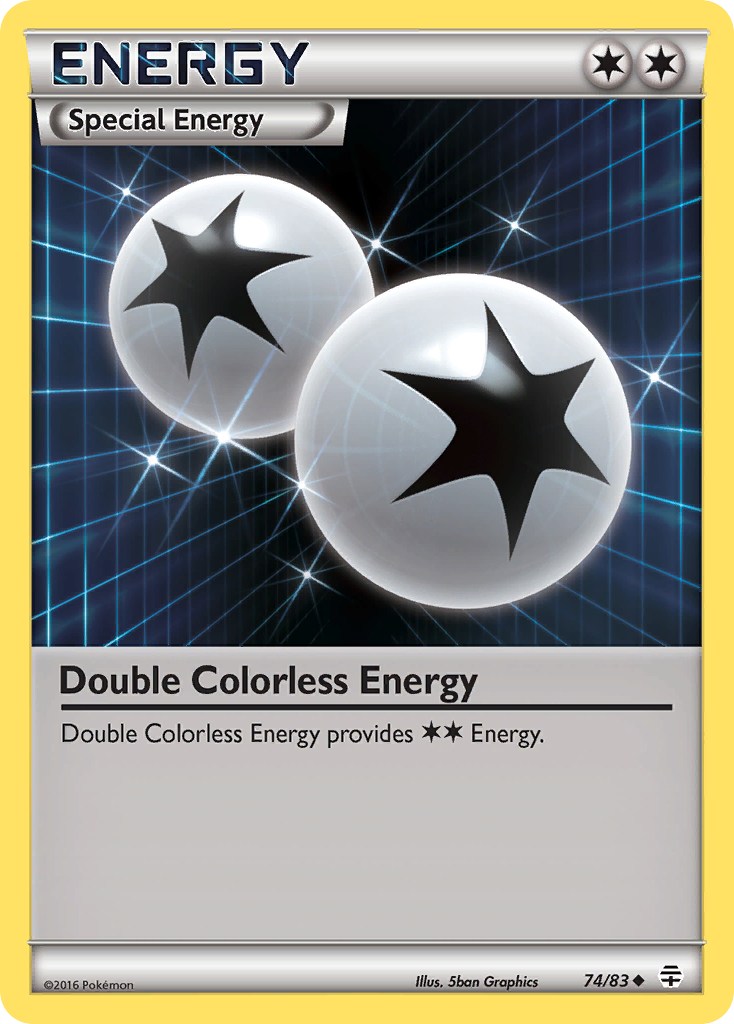 Double Colorless Energy (74/83) [XY: Generations] | Pegasus Games WI