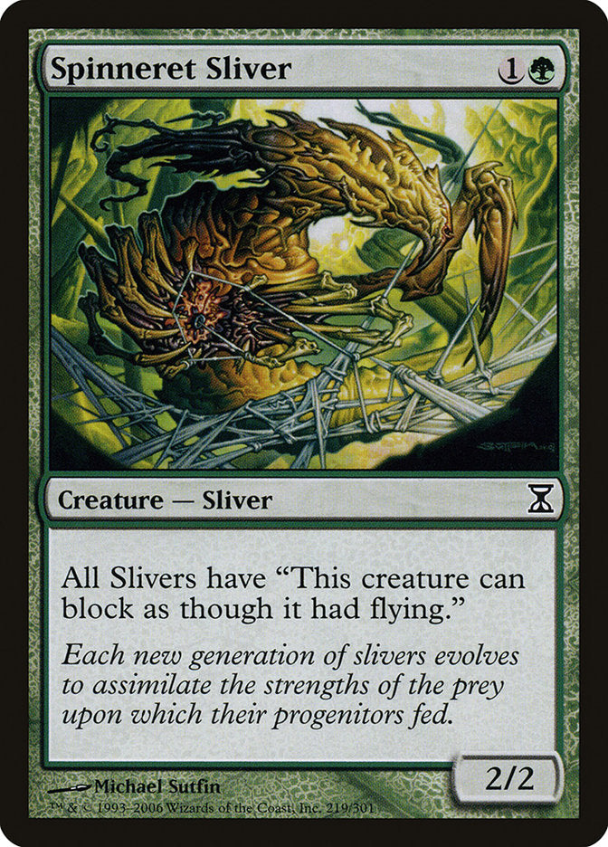 Spinneret Sliver [Time Spiral] | Pegasus Games WI