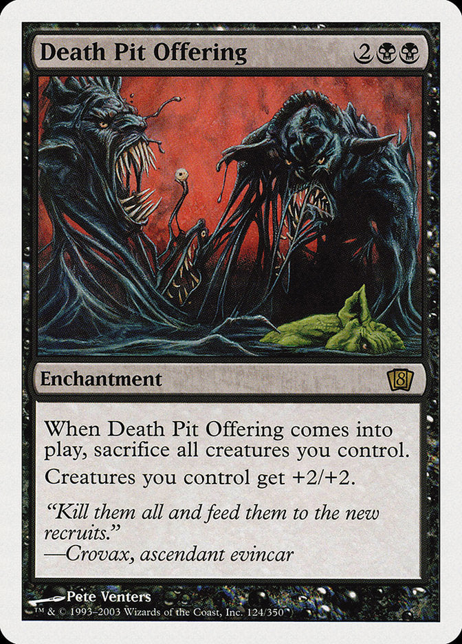 Death Pit Offering [Eighth Edition] | Pegasus Games WI