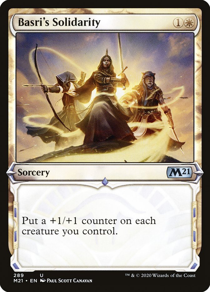 Basri's Solidarity (Showcase) [Core Set 2021] | Pegasus Games WI