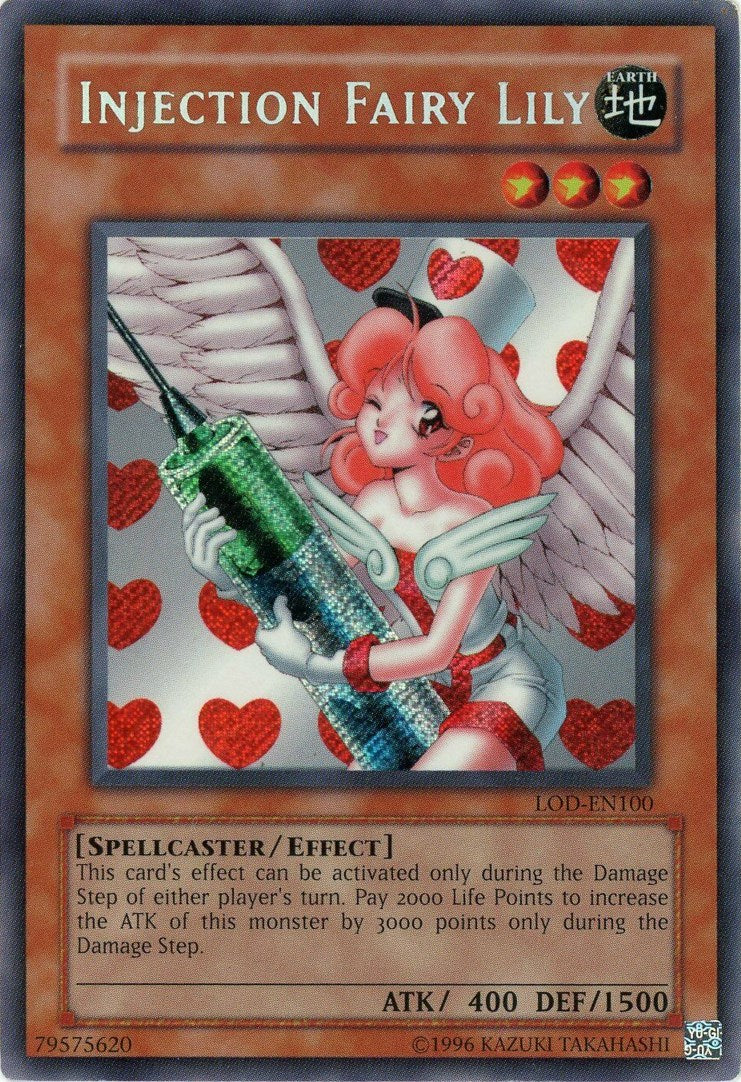 Injection Fairy Lily [LOD-EN100] Secret Rare | Pegasus Games WI