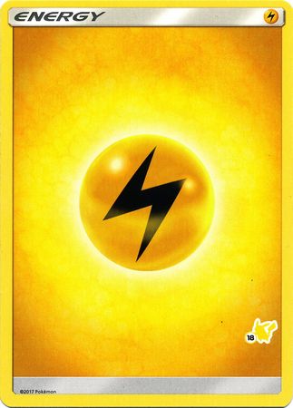 Lightning Energy (Pikachu Stamp #18) [Battle Academy 2020] | Pegasus Games WI