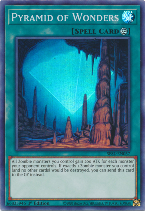 Pyramid of Wonders [SESL-EN057] Super Rare | Pegasus Games WI