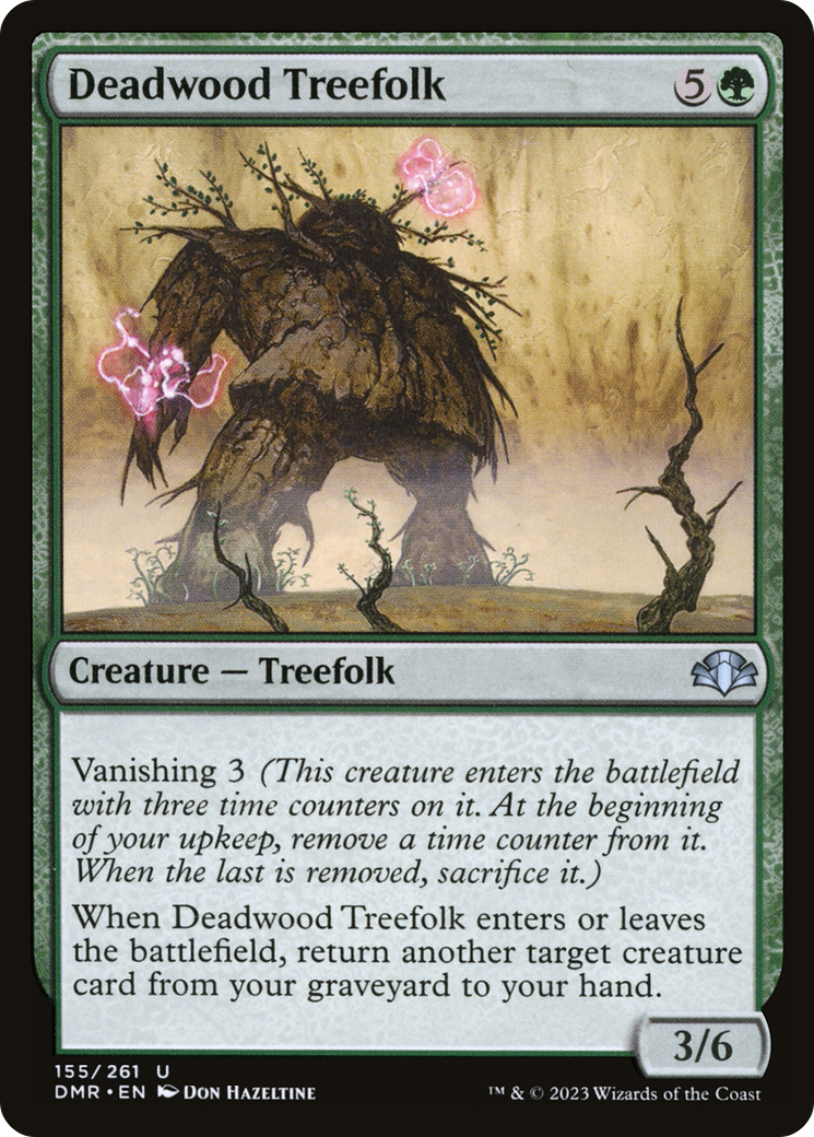 Deadwood Treefolk [Dominaria Remastered] | Pegasus Games WI