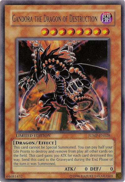 Gandora the Dragon of Destruction [JUMP-EN028] Ultra Rare | Pegasus Games WI