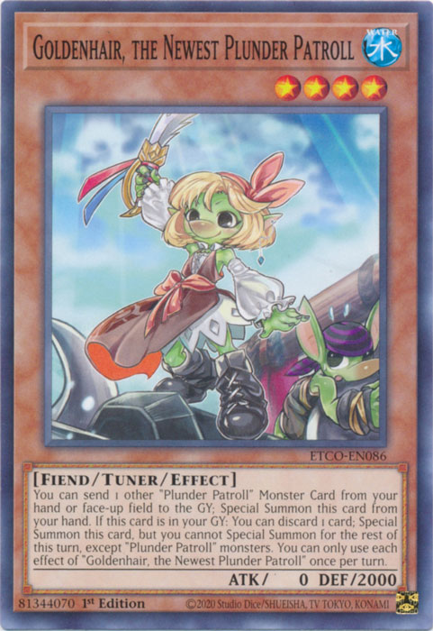 Goldenhair, the Newest Plunder Patroll [ETCO-EN086] Common | Pegasus Games WI
