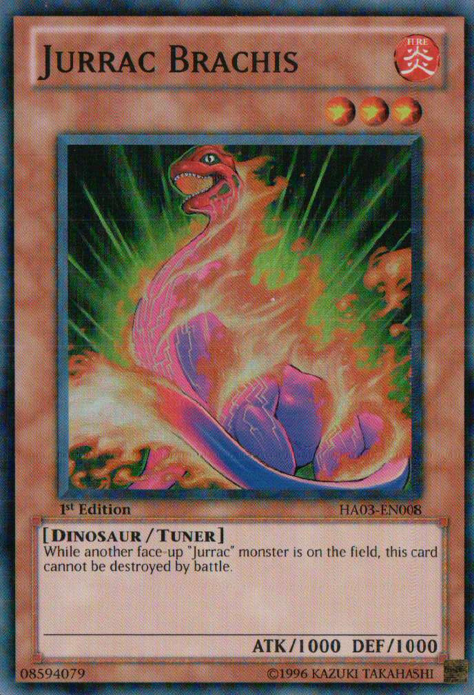 Jurrac Brachis [HA03-EN008] Super Rare | Pegasus Games WI