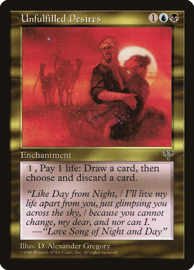 Unfulfilled Desires [Mirage] | Pegasus Games WI