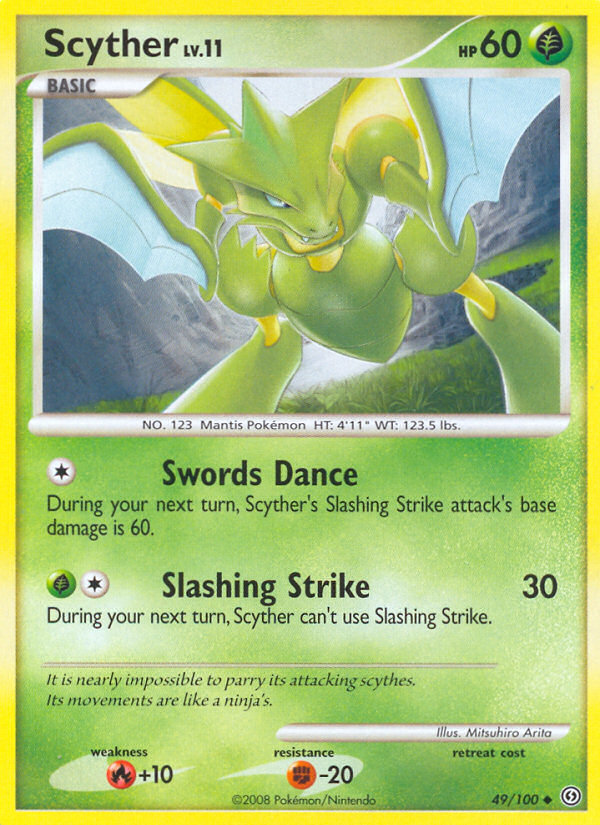 Scyther (49/100) [Diamond & Pearl: Stormfront] | Pegasus Games WI