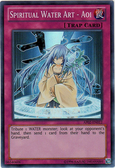 Spiritual Water Art - Aoi [AP02-EN012] Super Rare | Pegasus Games WI