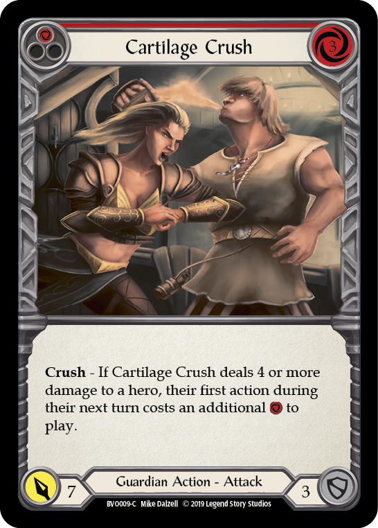 Cartilage Crush (Red) [BVO009-C] 1st Edition Normal | Pegasus Games WI