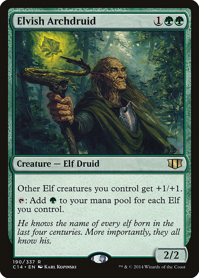 Elvish Archdruid [Commander 2014] | Pegasus Games WI