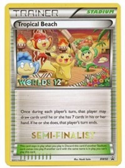 Tropical Beach (BW50) (Semi Finalist) [Black & White: Black Star Promos] | Pegasus Games WI