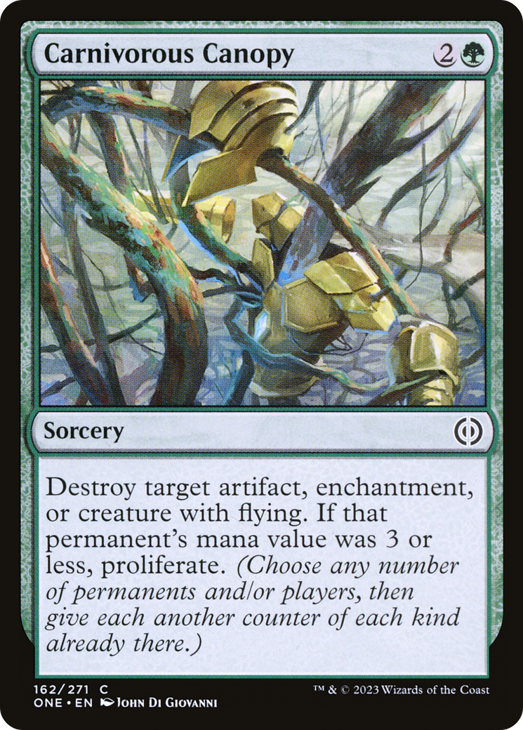 Carnivorous Canopy [Phyrexia: All Will Be One] | Pegasus Games WI