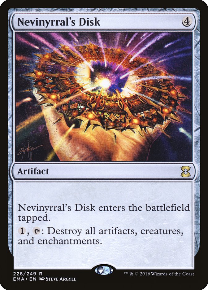 Nevinyrral's Disk [Eternal Masters] | Pegasus Games WI