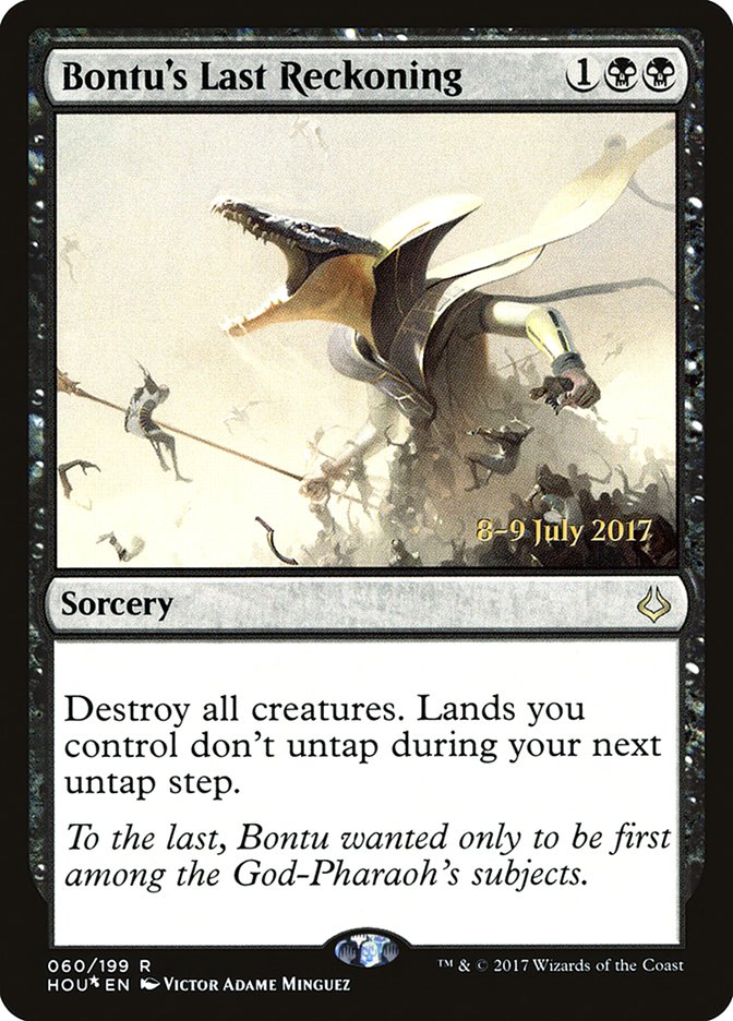 Bontu's Last Reckoning [Hour of Devastation Prerelease Promos] | Pegasus Games WI