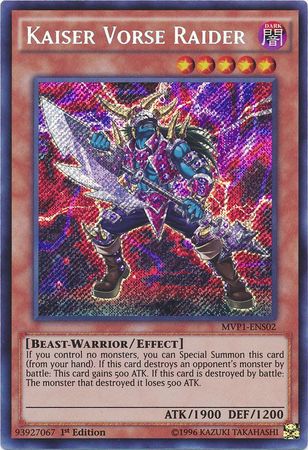 Kaiser Vorse Raider [MVP1-ENS02] Secret Rare | Pegasus Games WI