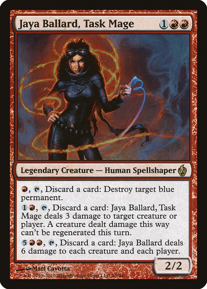 Jaya Ballard, Task Mage [Premium Deck Series: Fire and Lightning] | Pegasus Games WI