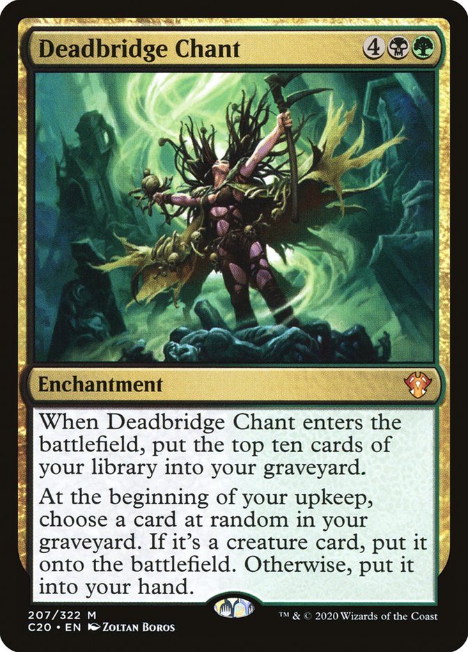 Deadbridge Chant [Commander 2020] | Pegasus Games WI