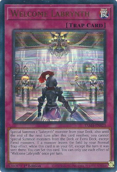 Welcome Labrynth [TAMA-EN023] Ultra Rare | Pegasus Games WI