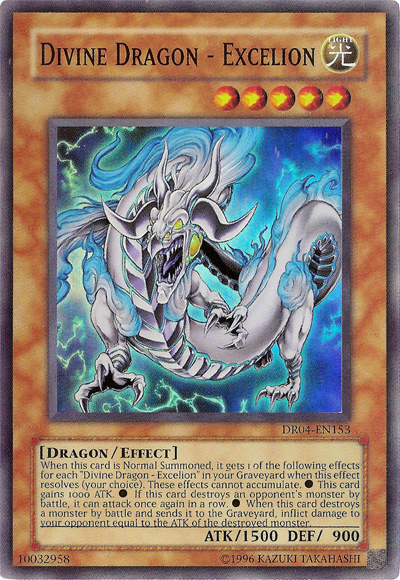 Divine Dragon - Excelion [DR04-EN153] Super Rare | Pegasus Games WI