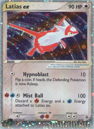 Latias ex (93/97) [EX: Dragon] | Pegasus Games WI