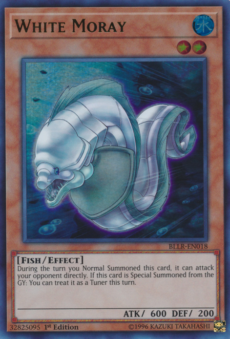 White Moray [BLLR-EN018] Ultra Rare | Pegasus Games WI