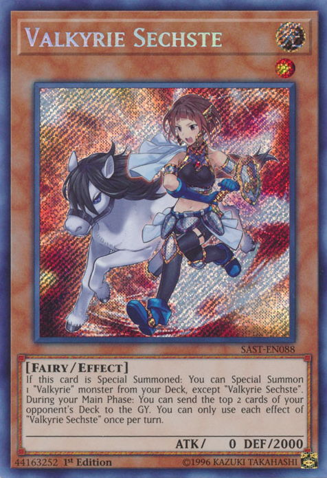 Valkyrie Sechste [SAST-EN088] Secret Rare | Pegasus Games WI