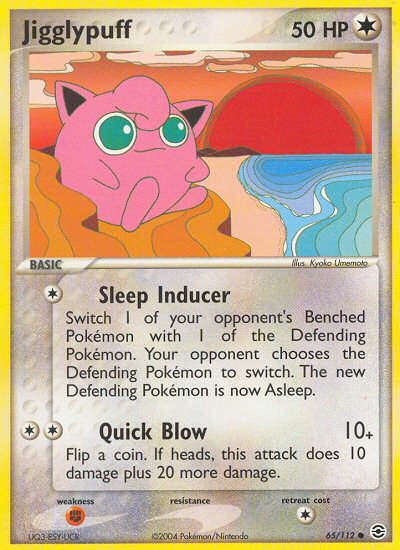 Jigglypuff (65/112) [EX: FireRed & LeafGreen] | Pegasus Games WI