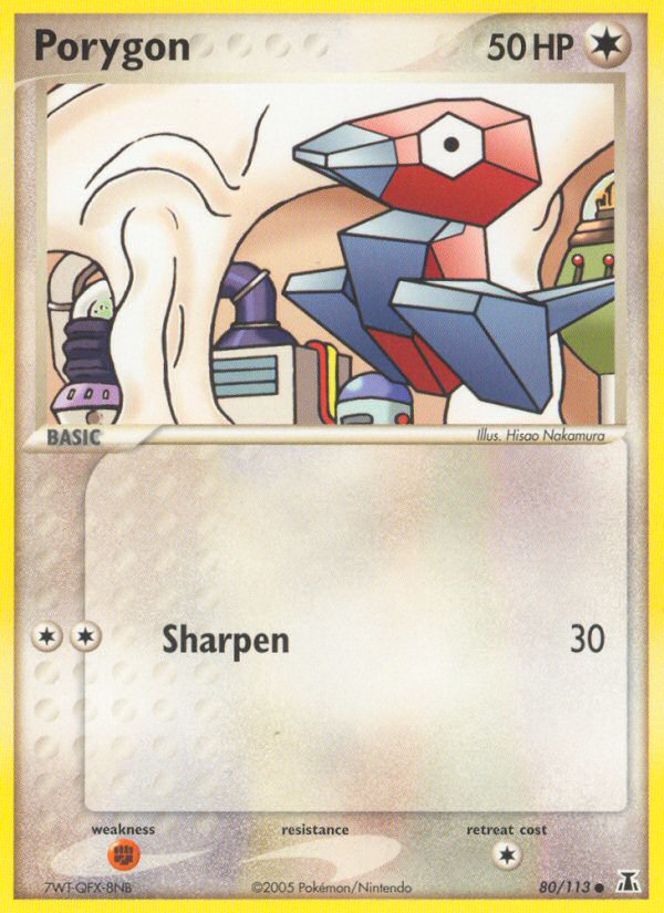 Porygon (80/113) [EX: Delta Species] | Pegasus Games WI