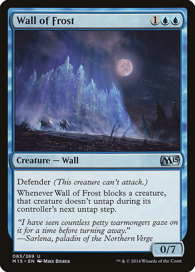 Wall of Frost [Magic 2015] | Pegasus Games WI