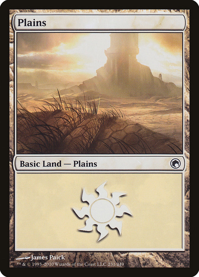 Plains (231) [Scars of Mirrodin] | Pegasus Games WI