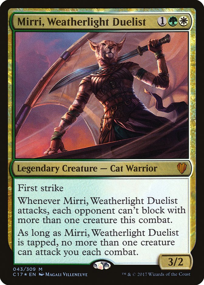 Mirri, Weatherlight Duelist [Commander 2017] | Pegasus Games WI