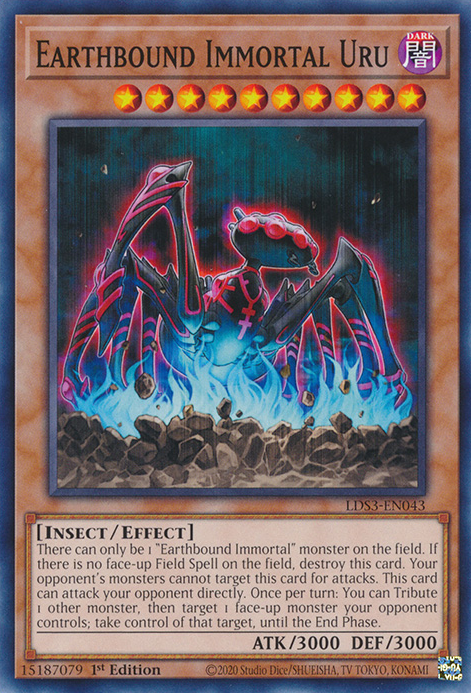 Earthbound Immortal Uru [LDS3-EN043] Common | Pegasus Games WI