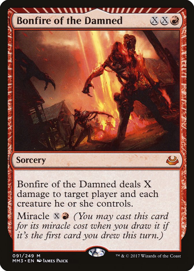 Bonfire of the Damned [Modern Masters 2017] | Pegasus Games WI