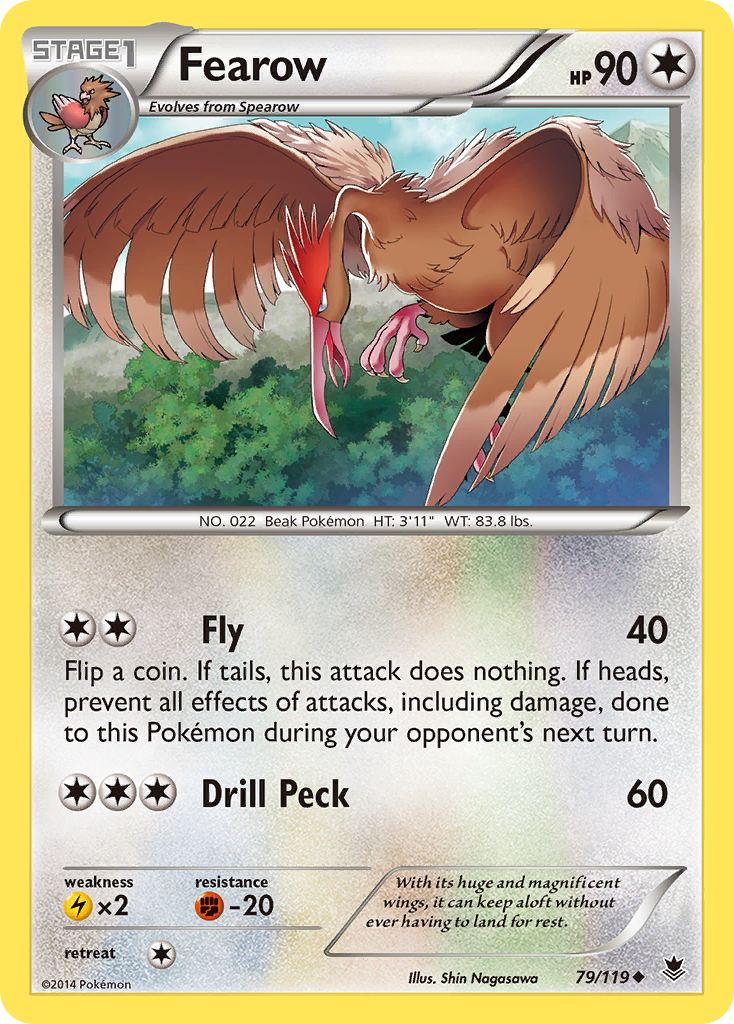 Fearow (79/119) [XY: Phantom Forces] | Pegasus Games WI