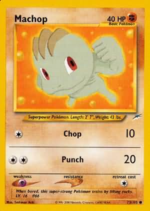 Machop (73/105) [Neo Destiny Unlimited] | Pegasus Games WI