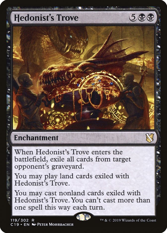 Hedonist's Trove [Commander 2019] | Pegasus Games WI