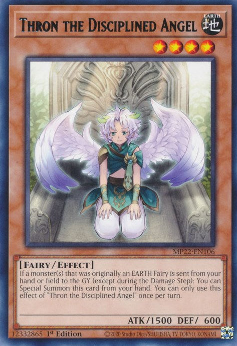 Thron the Disciplined Angel [MP22-EN106] Rare | Pegasus Games WI