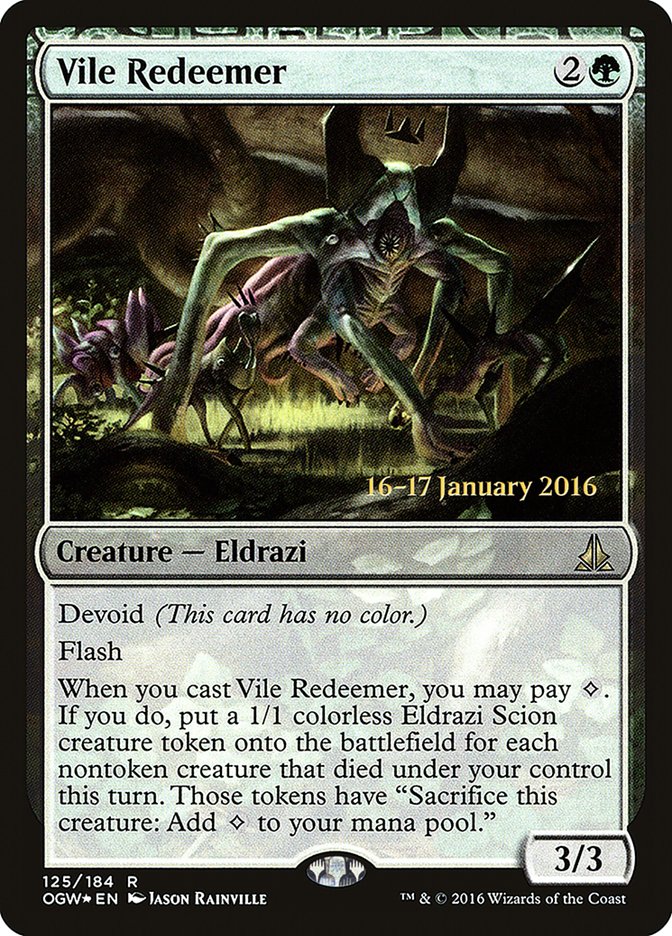 Vile Redeemer [Oath of the Gatewatch Prerelease Promos] | Pegasus Games WI