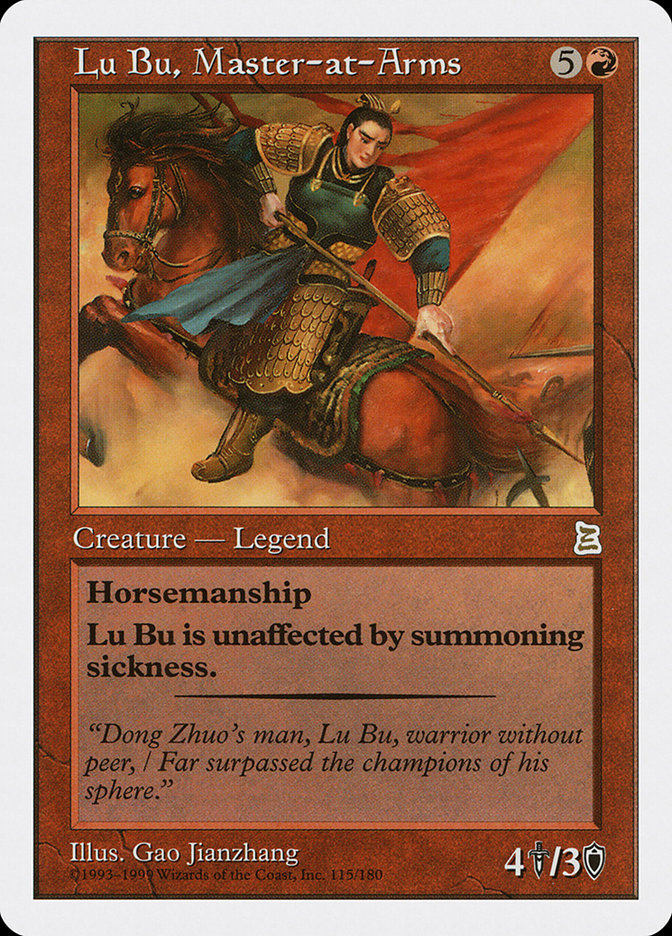 Lu Bu, Master-at-Arms [Portal Three Kingdoms] | Pegasus Games WI
