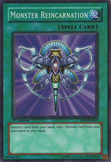 Monster Reincarnation [RDS-EN045] Super Rare | Pegasus Games WI