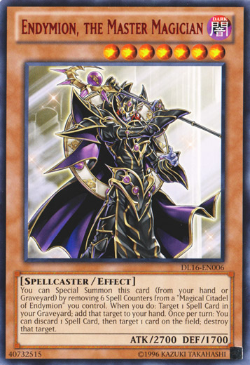 Endymion, the Master Magician (Red) [DL16-EN006] Rare | Pegasus Games WI