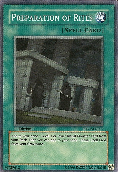 Preparation of Rites [SOVR-EN057] Super Rare | Pegasus Games WI