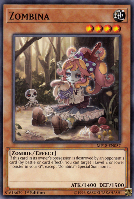 Zombina [MP18-EN057] Common | Pegasus Games WI