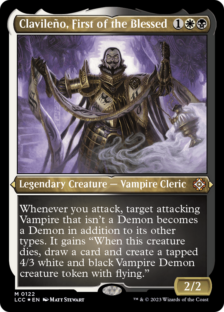 Clavileno, First of the Blessed (Display Commander) [The Lost Caverns of Ixalan Commander] | Pegasus Games WI