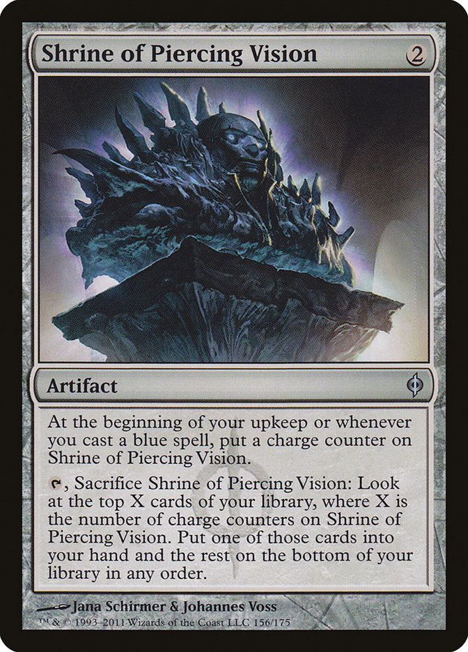 Shrine of Piercing Vision [New Phyrexia] | Pegasus Games WI
