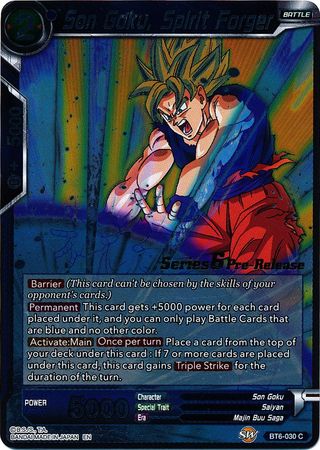 Son Goku, Spirit Forger (Destroyer Kings) [BT6-030_PR] | Pegasus Games WI